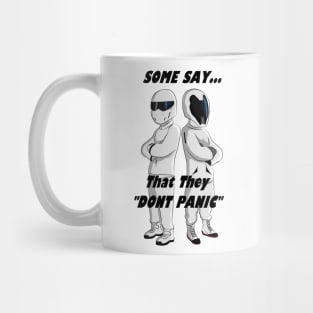 The stig and starman dont panic Mug